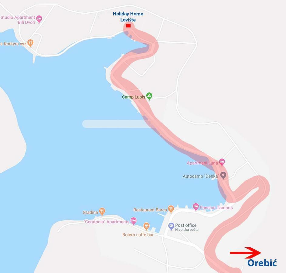Holiday Home Ловіште Екстер'єр фото